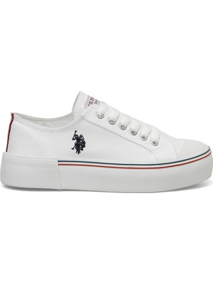 U.S. Polo Assn. Penelope P 4fx Beyaz Kadın Sneaker