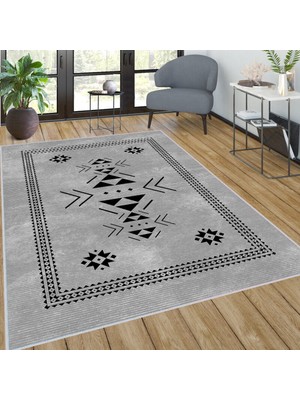 Eliana Home Dijital Baskı Yıkanabilir Kaymaz Taban Salon Halısı ve Yolluk LNA0021-SD860