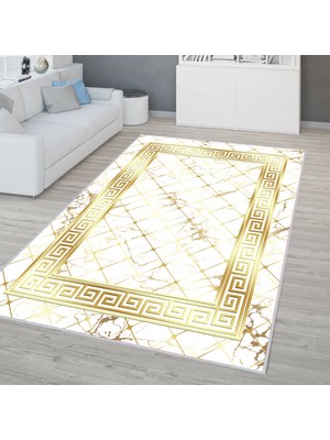 Eliana Home Dijital Baskı Yıkanabilir Kaymaz Taban Salon Halısı ve Yolluk LNA0325-SM036