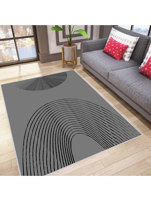 Eliana Home Dijital Baskı Yıkanabilir Kaymaz Taban Salon Halısı ve Yolluk LNA0026-SD904