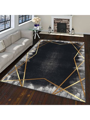 Eliana Home Dijital Baskı Yıkanabilir Kaymaz Taban Salon Halısı ve Yolluk LNA0071-SD401