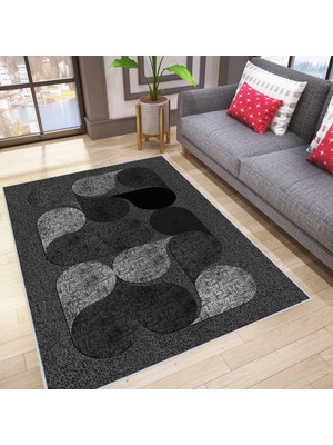 Eliana Home Dijital Baskı Yıkanabilir Kaymaz Taban Salon Halısı ve Yolluk LNA0027-SD916