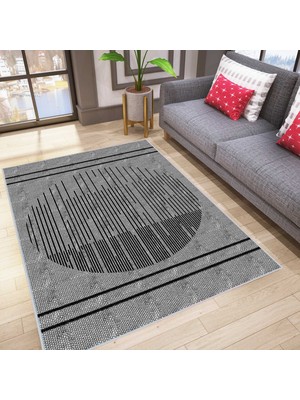 Eliana Home Dijital Baskı Yıkanabilir Kaymaz Taban Salon Halısı ve Yolluk LNA0028-SD918