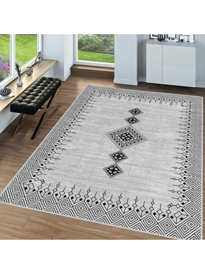 Eliana Home Dijital Baskı Yıkanabilir Kaymaz Taban Salon Halısı ve Yolluk LNA0046-SD1106