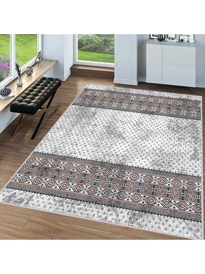 Eliana Home Dijital Baskı Yıkanabilir Kaymaz Taban Salon Halısı ve Yolluk LNA0064-SM19
