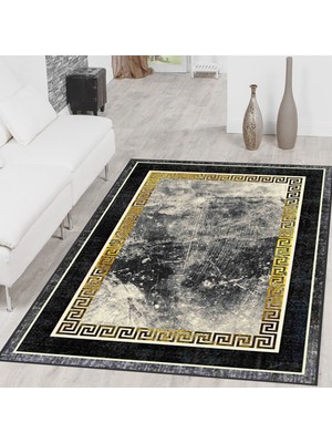 Eliana Home Dijital Baskı Yıkanabilir Kaymaz Taban Salon Halısı ve Yolluk LNA0328-HT1110