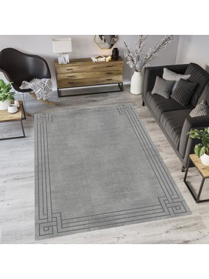 Eliana Home Dijital Baskı Yıkanabilir Kaymaz Taban Salon Halısı ve Yolluk LNA0583