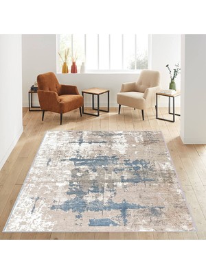 Eliana Home Dijital Baskı Yıkanabilir Kaymaz Taban Salon Halısı ve Yolluk LNA0573