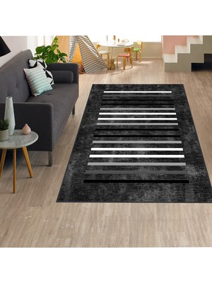 Eliana Home Dijital Baskı Yıkanabilir Kaymaz Taban Salon Halısı ve Yolluk LNA1306