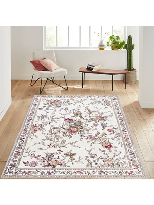 Eliana Home Dijital Baskı Yıkanabilir Kaymaz Taban Salon Halısı ve Yolluk LNA1481