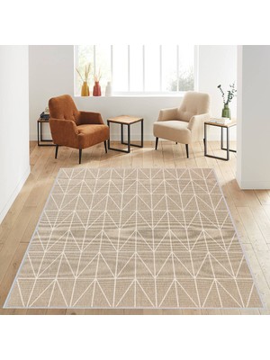 Eliana Home Dijital Baskı Yıkanabilir Kaymaz Taban Salon Halısı ve Yolluk LNA1274