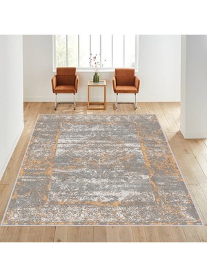 Eliana Home Dijital Baskı Yıkanabilir Kaymaz Taban Salon Halısı ve Yolluk LNA1641-HT444
