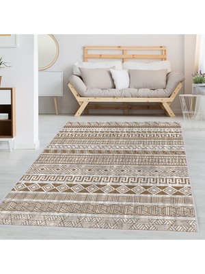 Eliana Home Dijital Baskı Yıkanabilir Kaymaz Taban Salon Halısı ve Yolluk LNA1364-HT930