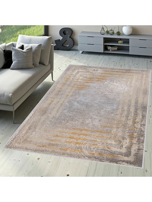Eliana Home Dijital Baskı Yıkanabilir Kaymaz Taban Salon Halısı ve Yolluk LNA1511-SD234