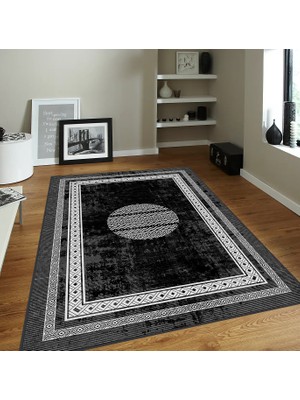 Eliana Home Dijital Baskı Yıkanabilir Kaymaz Taban Salon Halısı ve Yolluk LNA0103-SD1082