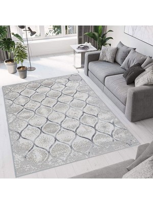 Eliana Home Dijital Baskı Yıkanabilir Kaymaz Taban Salon Halısı ve Yolluk LNA0672