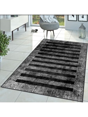 Eliana Home Dijital Baskı Yıkanabilir Kaymaz Taban Salon Halısı ve Yolluk LNA1365-SD247