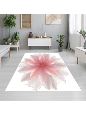 Eliana Home Dijital Baskı Yıkanabilir Kaymaz Taban Salon Halısı ve Yolluk LNA1889-SD446