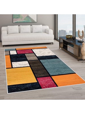 Eliana Home Dijital Baskı Yıkanabilir Kaymaz Taban Salon Halısı ve Yolluk LNA0572