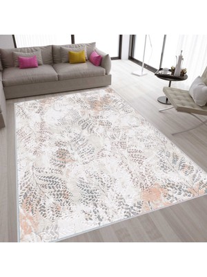 Eliana Home Dijital Baskı Yıkanabilir Kaymaz Taban Salon Halısı ve Yolluk LNA1551-HT213