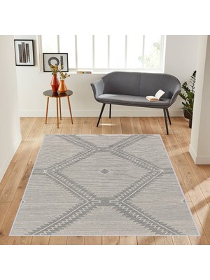 Eliana Home Dijital Baskı Yıkanabilir Kaymaz Taban Salon Halısı ve Yolluk LNA1224