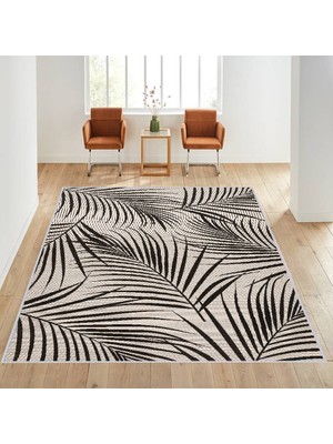 Eliana Home Dijital Baskı Yıkanabilir Kaymaz Taban Salon Halısı ve Yolluk LNA1020