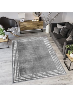 Eliana Home Dijital Baskı Yıkanabilir Kaymaz Taban Salon Halısı ve Yolluk LNA0578