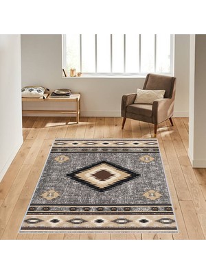 Eliana Home Dijital Baskı Yıkanabilir Kaymaz Taban Salon Halısı ve Yolluk LNA0148-SM29