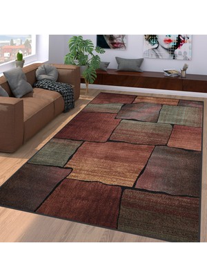 Eliana Home Dijital Baskı Yıkanabilir Kaymaz Taban Salon Halısı ve Yolluk LNA1103