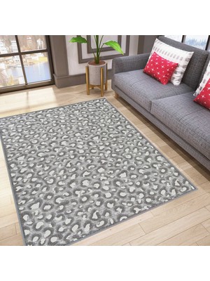 Eliana Home Dijital Baskı Yıkanabilir Kaymaz Taban Salon Halısı ve Yolluk LNA1789