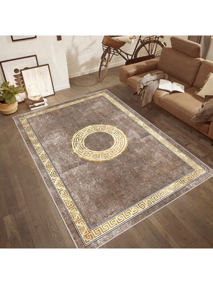 Eliana Home Dijital Baskı Yıkanabilir Kaymaz Taban Salon Halısı ve Yolluk LNA1832-SD1190