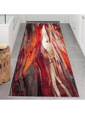 Eliana Home Dijital Baskı Yıkanabilir Kaymaz Taban Salon Halısı ve Yolluk LNA0636