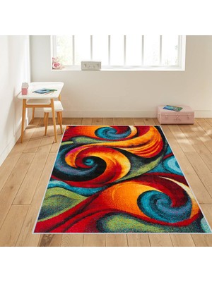 Eliana Home Dijital Baskı Yıkanabilir Kaymaz Taban Salon Halısı ve Yolluk LNA1102