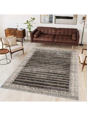 Eliana Home Dijital Baskı Yıkanabilir Kaymaz Taban Salon Halısı ve Yolluk LNA1692