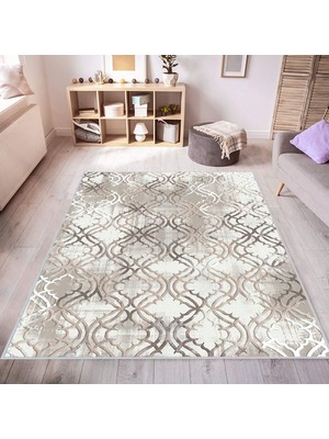 Eliana Home Dijital Baskı Yıkanabilir Kaymaz Taban Salon Halısı ve Yolluk LNA0433