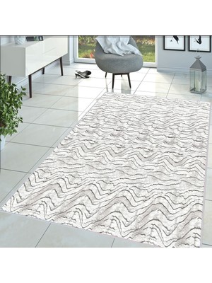Eliana Home Dijital Baskı Yıkanabilir Kaymaz Taban Salon Halısı ve Yolluk LNA1394-HT731