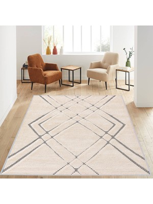 Eliana Home Dijital Baskı Yıkanabilir Kaymaz Taban Salon Halısı ve Yolluk LNA1203