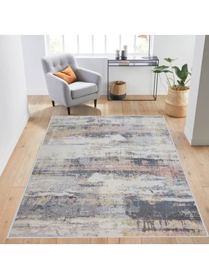 Eliana Home Dijital Baskı Yıkanabilir Kaymaz Taban Salon Halısı ve Yolluk LNA1445