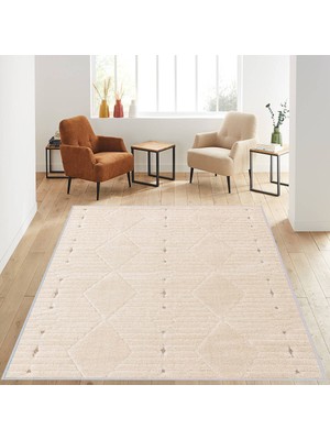 Eliana Home Dijital Baskı Yıkanabilir Kaymaz Taban Salon Halısı ve Yolluk LNA1237