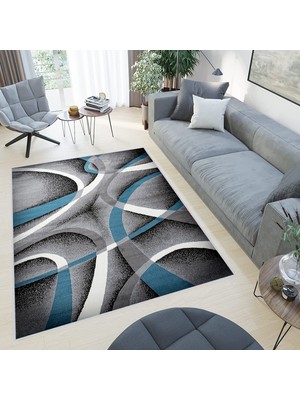 Eliana Home Dijital Baskı Yıkanabilir Kaymaz Taban Salon Halısı ve Yolluk LNA0438