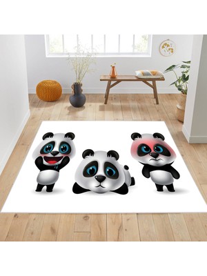 Eliana Home Dijital Baskı Yıkanabilir Kaymaz Taban Salon Halısı ve Yolluk LNA1890-SD258