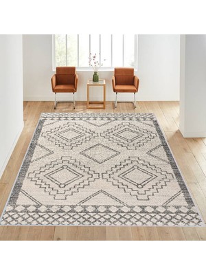 Eliana Home Dijital Baskı Yıkanabilir Kaymaz Taban Salon Halısı ve Yolluk LNA1019