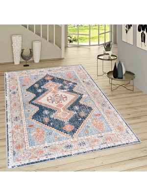 Eliana Home Dijital Baskı Yıkanabilir Kaymaz Taban Salon Halısı ve Yolluk LNA1688