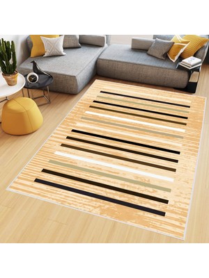 Eliana Home Dijital Baskı Yıkanabilir Kaymaz Taban Salon Halısı ve Yolluk LNA0471