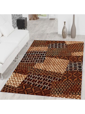Eliana Home Dijital Baskı Yıkanabilir Kaymaz Taban Salon Halısı ve Yolluk LNA1452