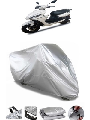 Kral Motor Ares 125  Gri Motosiklet Brandası Premium Kalite