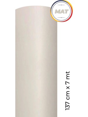 Ecce Mat Beyaz Yapışkanlı Folyo 137 cm x 7 mt