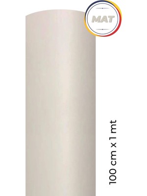 Ecce Mat Beyaz Yapışkanlı Folyo 100 cm x 1 mt