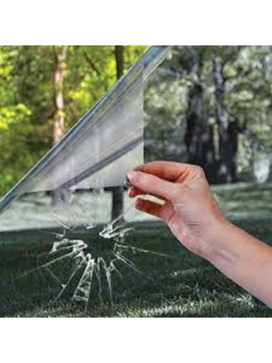 Ecce Güvenlik Cam Film Siyah Amerikan Çizilmez Orta Ton 75 cm x 6 Metre