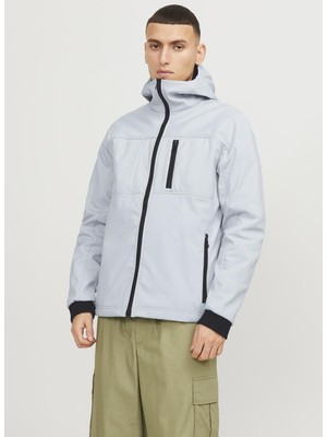 Jack & Jones Gri Erkek Mont Jcoprıme Embroıdery Softshell